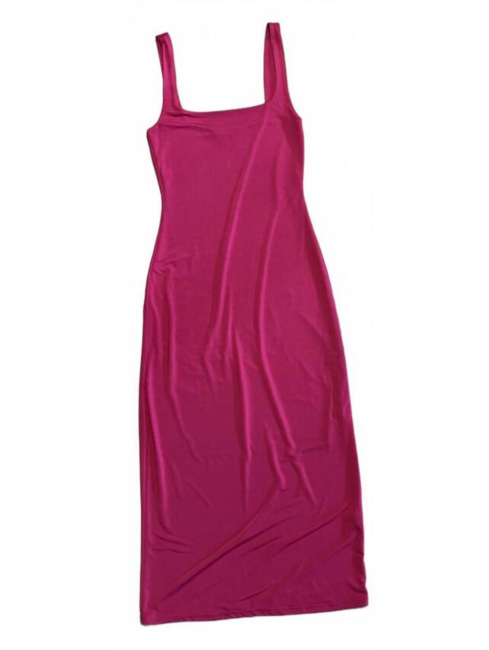 Gaze Women's Fuchsia Sleeveless Bodycon Dress XS